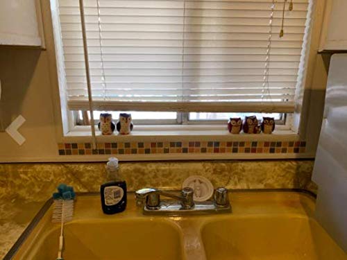 Yipscazo Peel and Stick Backsplash Tile for Kitchen, Kitchen Backsplash Peel and Stick in Org Maple (5 Sheets 10"x10") - Thumbnail 7
