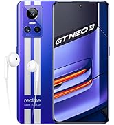 realme GT neo 3 80W 5G - 8+256GB Smartphone, MediaTek Dimensity 8100, 80W SuperDart Charge, 120Hz...