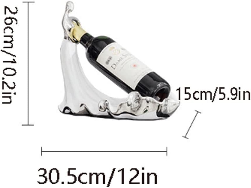 Soporte para botellas de vino para encimera miniatura 3