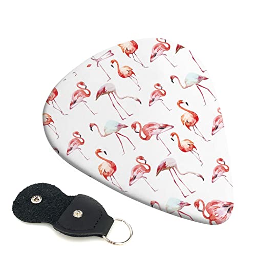 Paint Flamingo Lot de 6 médiators pour guitare acoustique, guitare électrique, basse, ukulélé – fins, moyens et épais. - Les Beatles, Paul McCartney, John Lennon, RIngo Starr, George Harrison Paint Flamingo Lot de 6 médiators pour guitare acoustique, guitare électrique, basse, ukulélé – fins, moyens et épais.