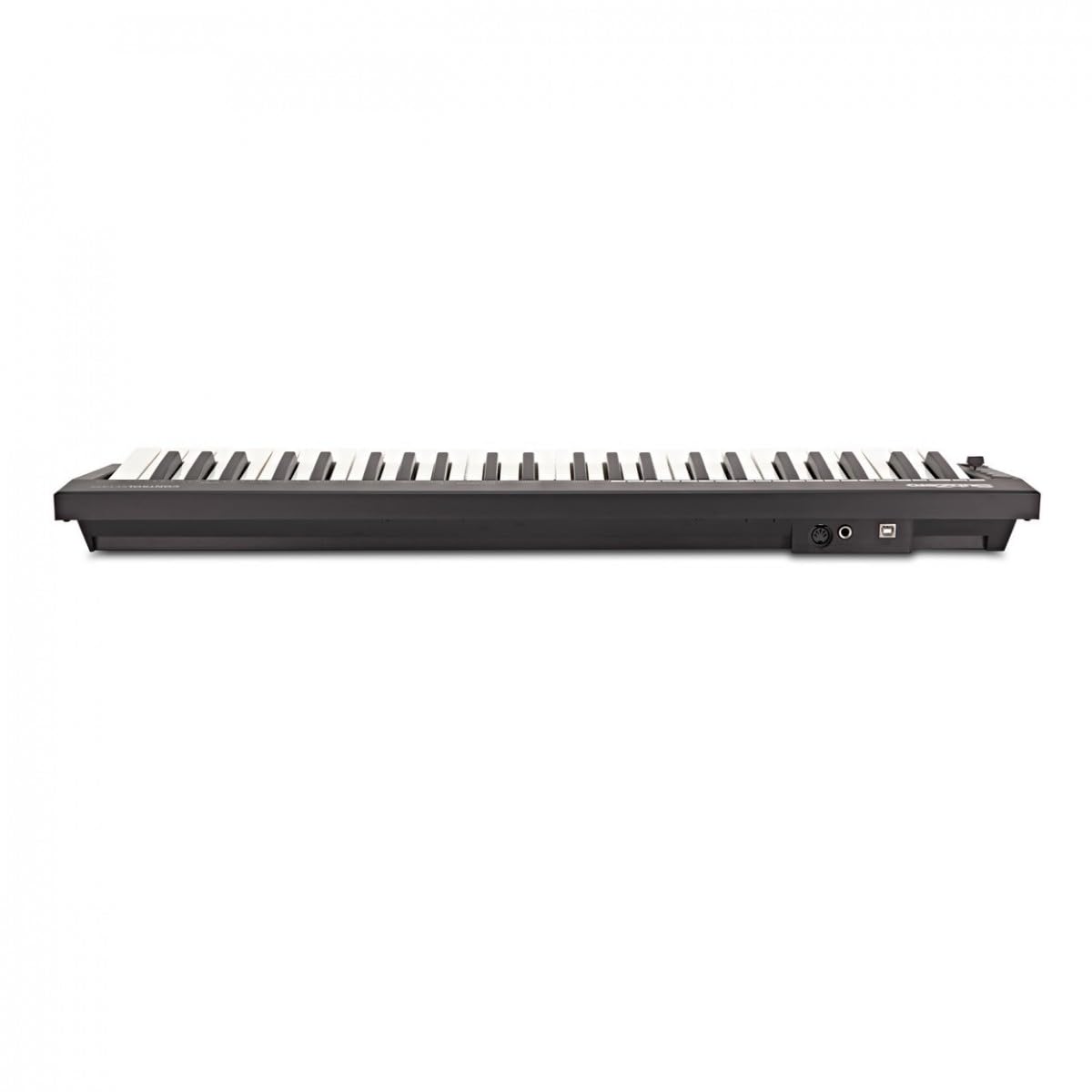 Schlankes Tragbares 49-Tasten-MIDI-Keyboard SubZero ControlKey49S | 49 Anschlagdynamische Tasten mit 5 Kurven, Zuweisbarer Fader, Sustain-Pedal-Eingang, USB-Betrieben