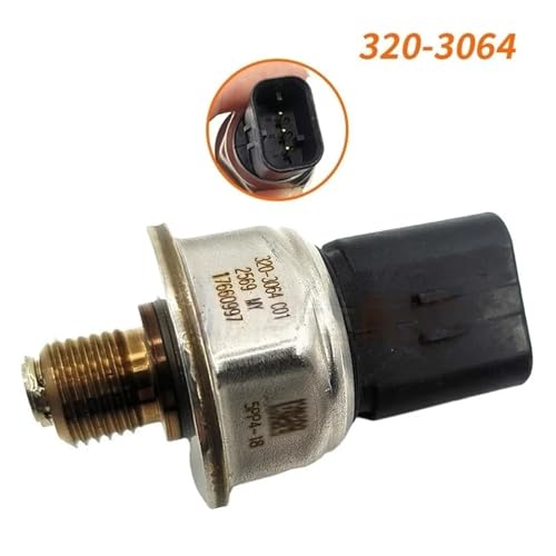 Sensor presión combustible common rail 320-3064 repara excavadora 2