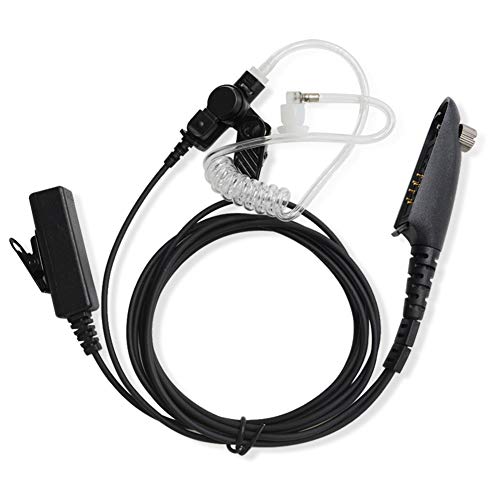 Tenq Fbi Style Covert Acoustic Air Tube Headse Earpiece Mic For Motorola Radio Gp328 Gp338 Ht750 Ht1250 Pr860 Pro5150 Pro5350 Mtx150 Mtx450 Mtx850 #TOP21