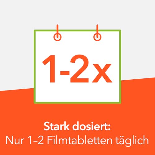 Eisentabletten-ratiopharm® 100 mg Filmtabletten: Eisenmangel ausgleichen und sich wieder fit und aktiv fühlen, 100 Filmtabletten