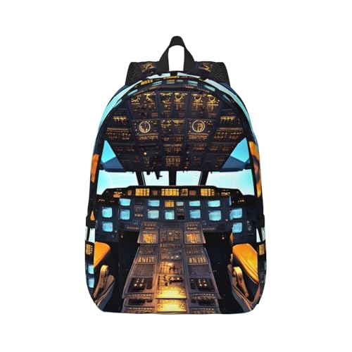Sac à dos de voyage cockpit d'avion pour randonnée et outdoor