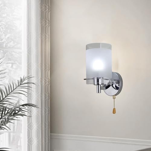 Apliques de pared en metal y cristal para interior moderno y elegante 6