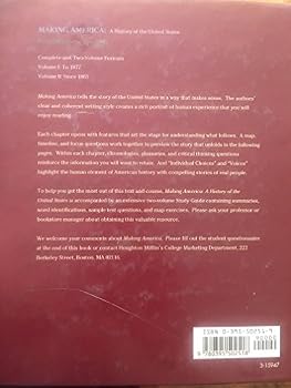 Making America: A History of the United States, Volume 1