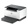 HP LaserJet M207dw 8J9K9F, Stampante a Singola Funzione A4, Stampa Fronte e Retro Automatica in Bianco e Nero, 27 ppm, USB, Wi-Fi, Ethernet, Smart, Pannello di controllo con pulsanti LED, Grigia