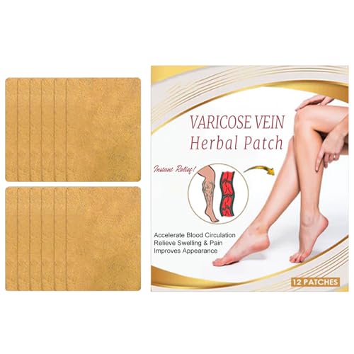 Parche de Venas Varicosas,Parche de Alivio de Venas,Parches de Venas Varicosas para Piernas,Parches De Venas Araña,Parches de Tratamiento de Venas,Eliminación de Arañas Vasculares