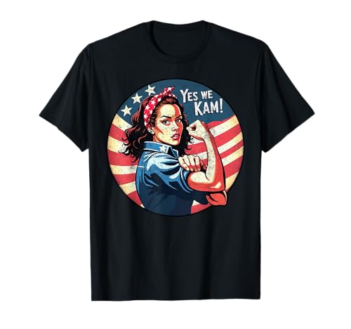 Féminisme Kamala Harris 2024 Yes We Kam Démocrates électoraux T-Shirt
