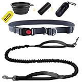 como fabricar una cinta de correr casera para perros [ Material fuerte y durable]: nuestra correa manos libres esta hecha de nailon de alta calidad y de cierres metálicos de gran resistencia que nos ofrecerá una gran durabilidad, resistente al uso diario y a nuestros perros enérgicos.