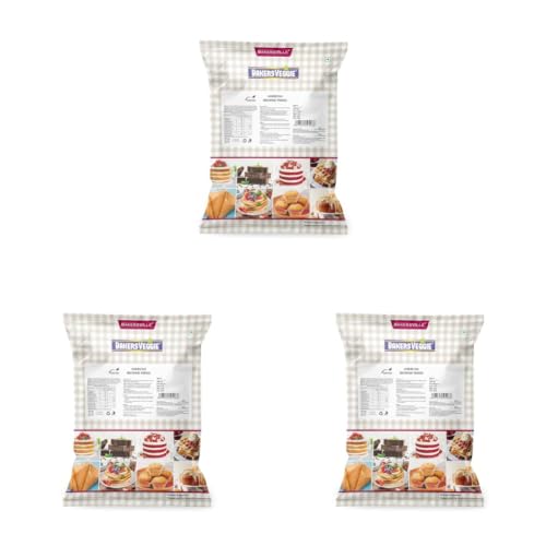 Image of Bakersveggie Eggless Cake Premix, 1 Kg (American Brownie Cake) (Pack of 3)