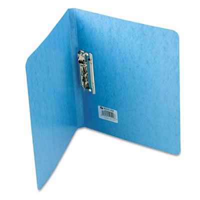 PRESSTEX Grip Punchless Binder with Spring-Action Clamp 58 Cap Light Blue Total 25 EA Sold as 1 Carton