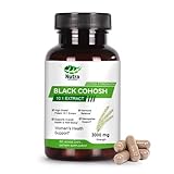 NutraNourish Black Cohosh Capsules,3000mg Strength,Black Cohosh Supplements for Women Menopause Hot Flashes,Non-GMO,60 Vegetarian Capsules