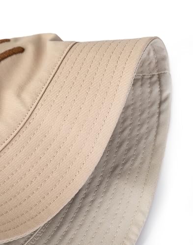 Pusheen Cat Beige Bucket Hat | 3D Ears, Cute Cartoon Face | Kids’ Fun Summer Hat | Casual Sun Protection4