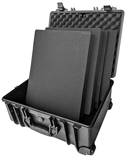 Cedar Mill Fine Firearms 10 Pistol & PDW Case Pick and Pluck Foam Personal Military Defense Handgun Air Travel Range Weapons Gun Transport