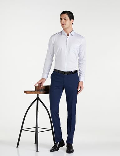Image of Van Heusen Formal Printed Shirt for Men| Premium Cotton| Full Sleeves| Slim Fit |Breathable Fabric