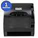 Kimberly-Clark Professional LEV-R-MATIC Manual Hard Roll Towel Dispenser (09765), Black, for 1.5