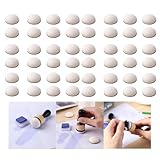 BAOFALI 40Pcs/Set Ink Blending Round Head Foams Replacement Refill Foam for Foams Scrapbooking Painting Drawing Art Blending Scrapbooking Painting Drawing Art SuppliesInk Tool
