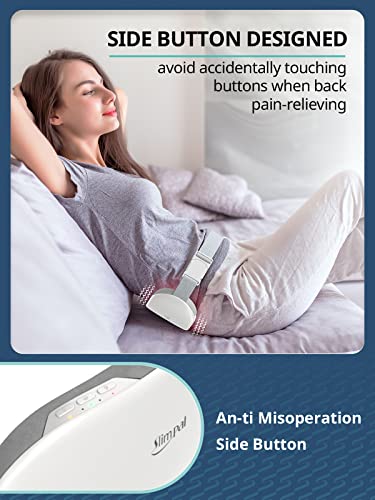 Image of Slimpal Heating Pad for Period Cramps, Plus-Sized Portable Electric Heat Pad, Menstrual Cordless Heat Belt Back, Belly, Waist Pain Relief, Stocking Stuffers, Christmas Gift for Her Girl Women, Beige