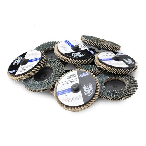 BHA Mini Flap Discs Quick Change Zirconia Grinding and Sanding Wheels, 3