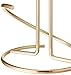 Spectrum Euro Supreme Paper Towel Holder (Gold) - Storage Organization & Décor for Kitchen Counter, Pantry, Laundry, Apartment, RV, and Bathroom
