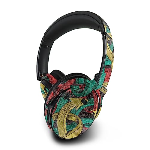 Image of MightySkins Skin Compatible with Bose QuietComfort 45 Headphones - Puppy Fall | Protective, Durable, and Unique Vinyl Decal wrap Cover | Easy to Apply, Remove, and Change Styles | Made in The USA