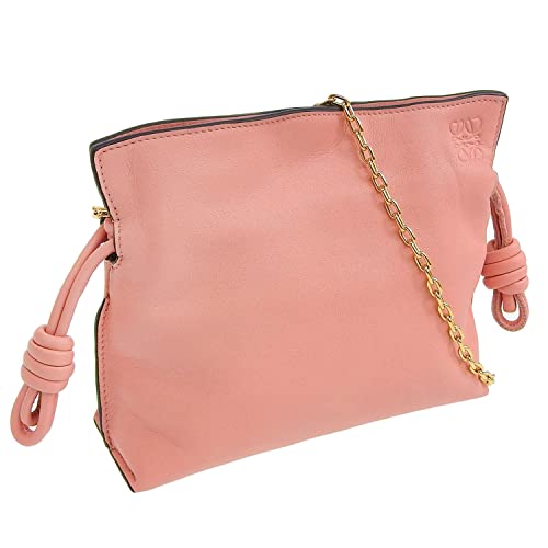 [ロエベ] チェーン ショルダーバッグ レディース レザー ピンク A411FC6X01 LOEWE [並行輸入品]