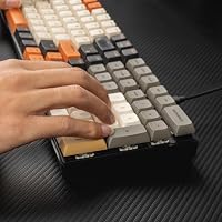 Sikai Mechanisches Numpad - Roter Schalter(Red Switch) - USB A Kabelgebunden - 33 Tasten RGB Keypad - Numeric Keypad - Zifferntastatur für Laptop Desktop PC Notebook (Schwarz) – Ansicht 4