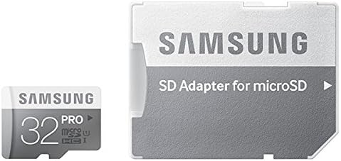 Samsung 32GB PRO Class 10 Micro SDHC up to 90MB/s with Adapter (MB-MG32DA/AM)