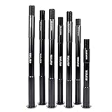 Large compatibilité : conçues pour les vélos, ces brochettes sont disponibles en plusieurs tailles, y compris 12/15 mm et 100/110/142/148 mm, offrant de larges options de compatibilité pour différents modèles et cadres de vélo.