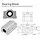 2 stücke SCS12UU 12mm Aluminium Linearkugellager Gleitblock Gleitbuchse Ersatz für CNC