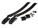 Replacement Inline Skate Buckles and Straps (Black)