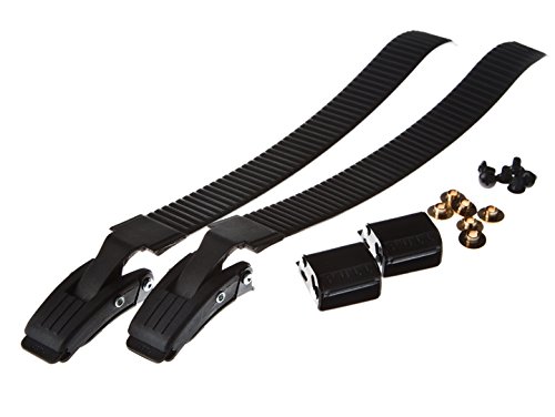 Aggressivemall Replacement Inline Skate Buckles and Straps (Black)
