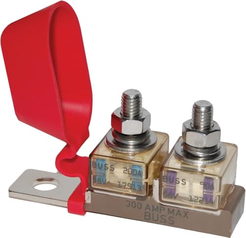 Blue Sea Systems 2151 Dual MRBF Terminal Fuse Block - 30 to 300A
