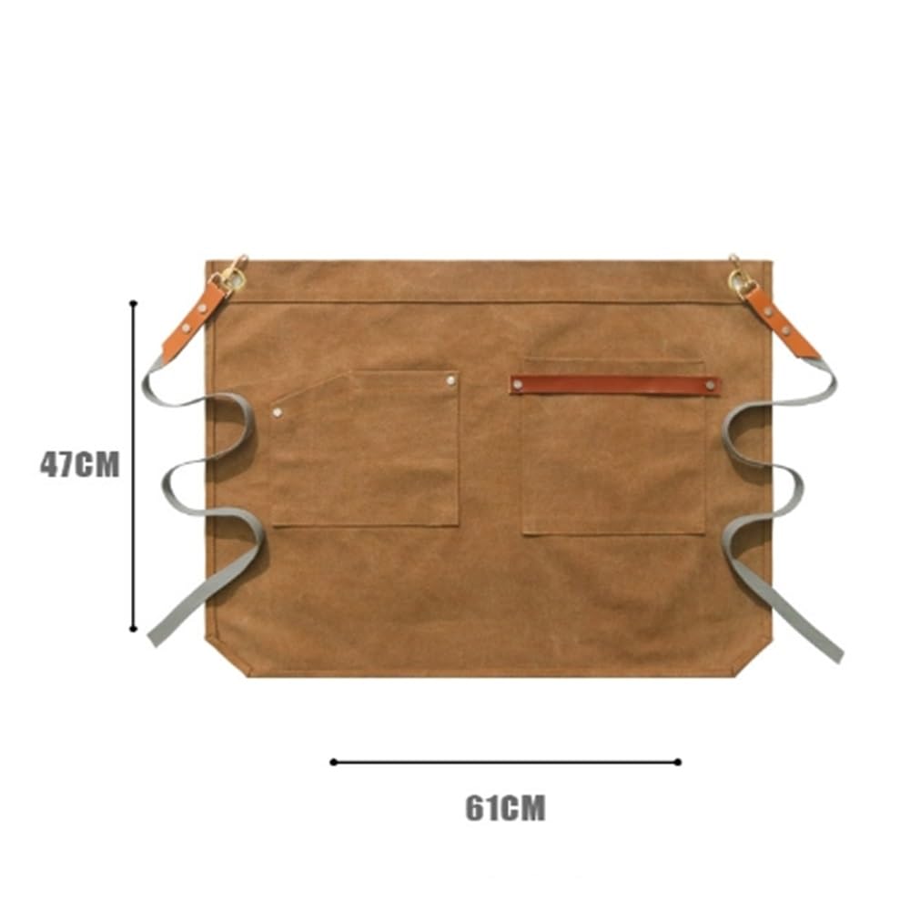 Halbe Schürze Halbleinen-Schürze for Herren und Damen, for Restaurant, Küche, Western-Food, Café, Kellnerschürze
