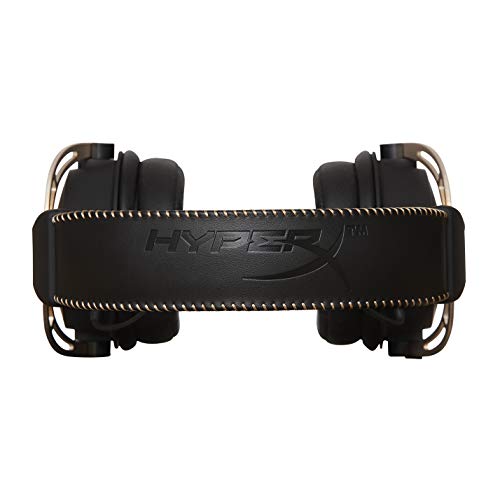 HyperX HX-HSCA-GD/NAP Cloud Alpha Or – Casque Gaming avec control audio intégré - Les Beatles, Paul McCartney, John Lennon, RIngo Starr, George Harrison HyperX HX-HSCA-GD/NAP Cloud Alpha Or - Casque Gaming avec control audio intégré – Image 8