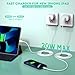 6FT iPhone 17 16 15 Charger Fast Charging, 2Pack 20W USB C Apple Charger Travel Plug Block Phone Charging Cable Cord for iPhone 17 Air/17 Pro/17 Pro Max/16e/16 Pro Max/16 Plus/15/15 Pro/15Pro Max/iPad