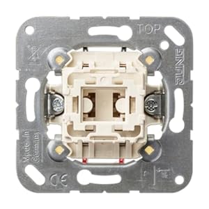 Jung Wippschalter 502U 2polig weiß