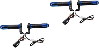 SUPVOX 2 Pares De Motocicleta Elétrica Alça Elétrica Motocicleta Elétrica Hots Aquecido Guiador Da Motocicleta 22Mm Elétrica Mão Aquecida Apertos Guiador Elétrico Hots Guiador Scooter