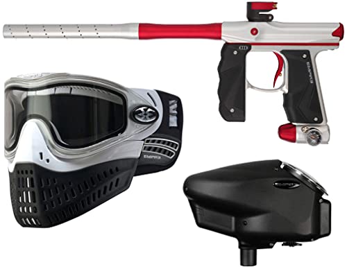 Image of Empire Mini GS Electronic Paintball Gun Marker w Empire Halo Too Electronic Loader and E-Flex Thermal Mask