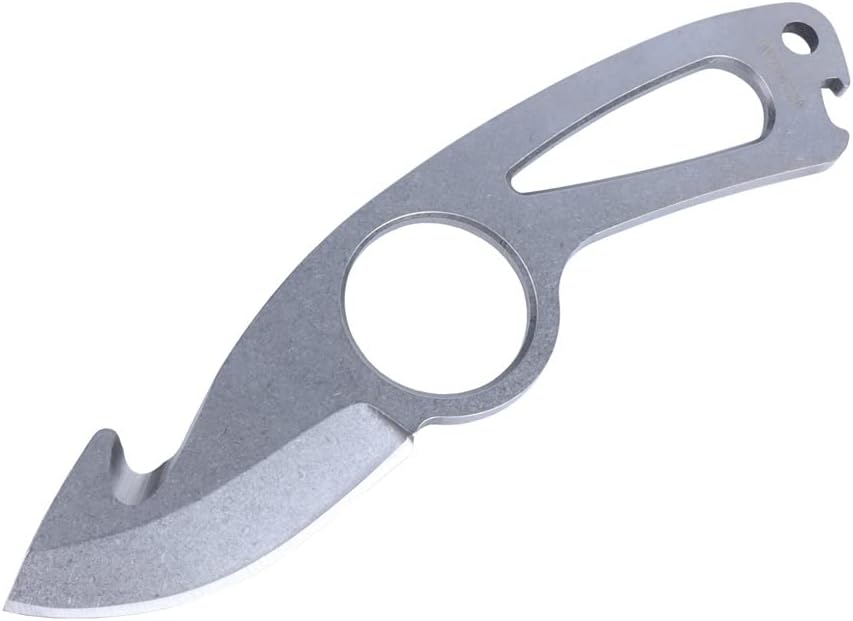 MASALONG 8CR14MOV Small Fixed Blade Neck Knife Full Tang with Knife Sheath,multifunctional Tool Knife Sharpener for Outdoor, Camping, Hiking
