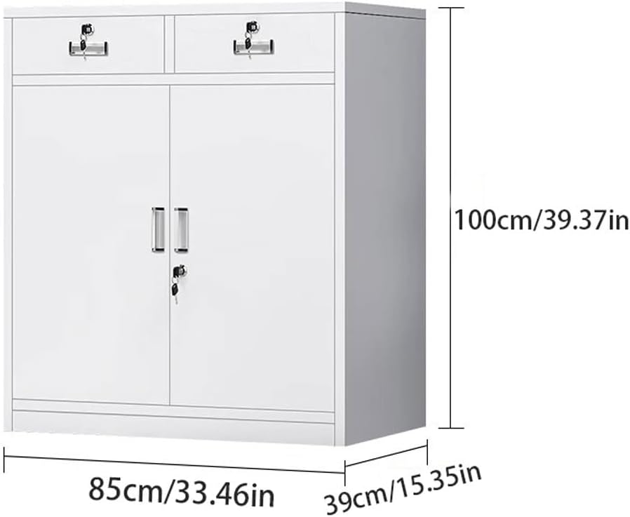 Modern Home Office File Cabinet with Durable Build and Spacious Drawers,