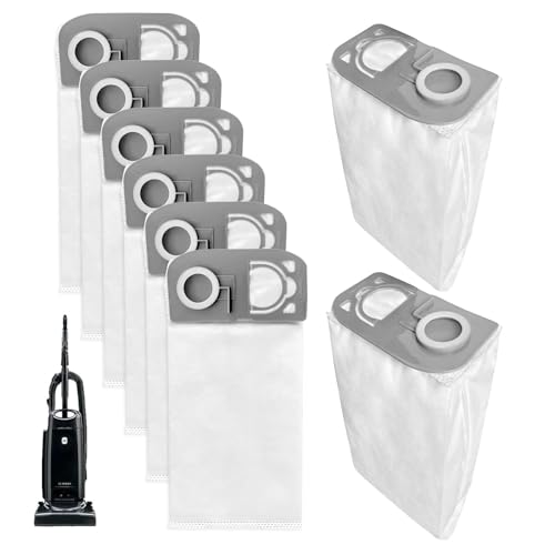 Sacs d'aspirateur HEPA pour Riccar R25S R25D R25P - Lot de 8 filtres de rechange