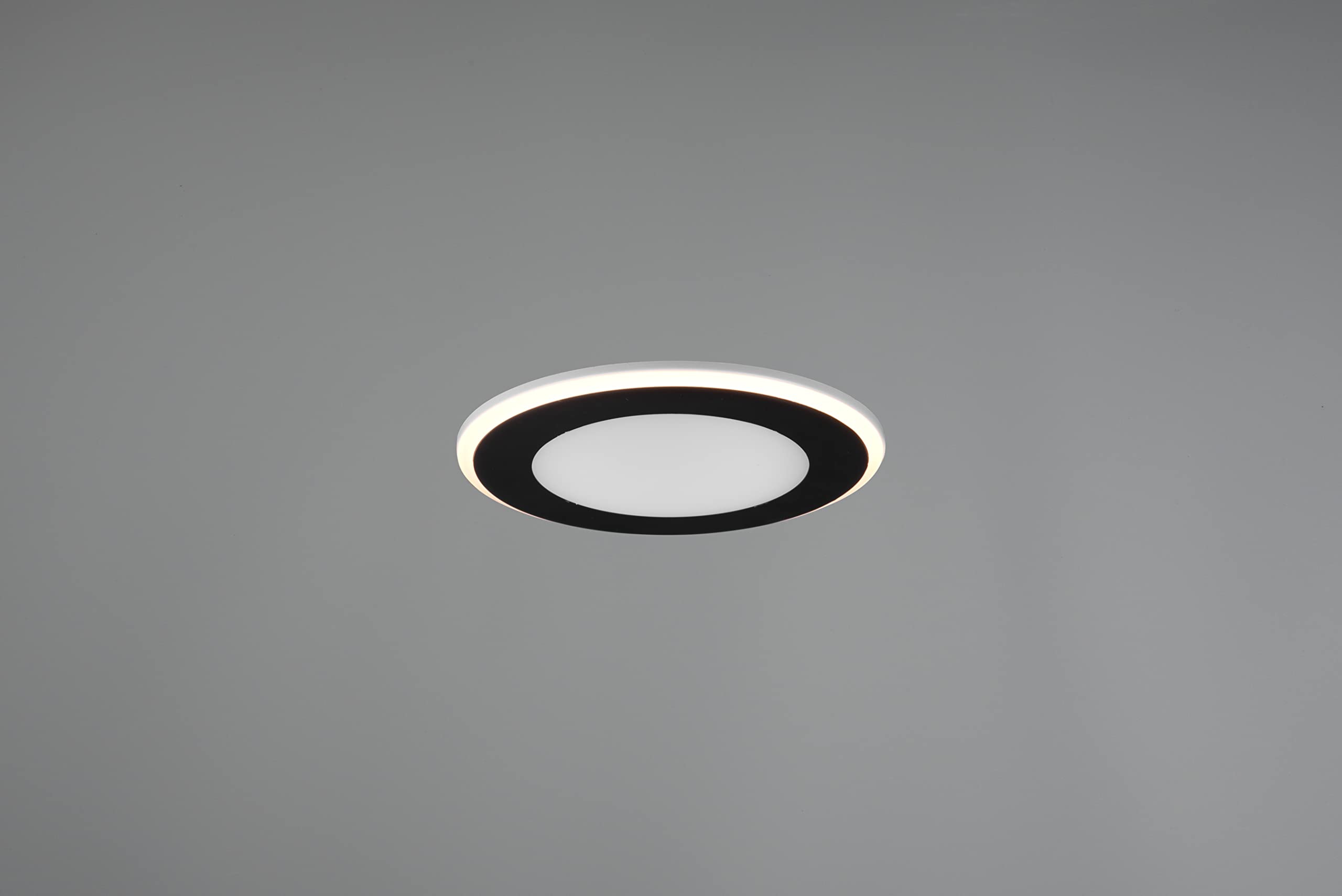 Trio Leuchten LED Einbauleuchte Aura 652410132, Kunststoff Schwarz matt, inklusiv 10 Watt LED |