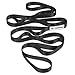 Trideer Stretching Strap Yoga Strap Physical Therapy for Home Workout, Exercise, Pilates and Gymnastics, 10 Loops Non-Elastic Stretch Bands with Aesthetic Packaging for Women & Men (Black)