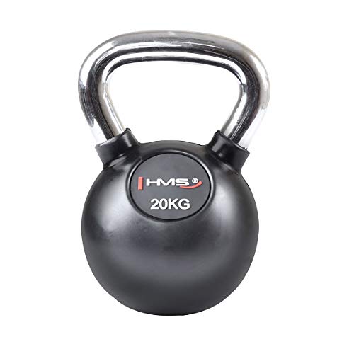 HMS Unisex's 17-64-056 5907695504088 CAST Iron Kettlebell, Black, One Size