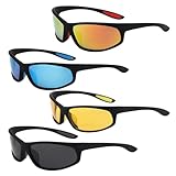 ❤️【Materiale di qualità】Questo paio di occhiali da sole da uomo è leggero ma resistente. Con cerniere flessibili, ponte nasale monoblocco, lenti polarizzate e una montatura ultraleggera, questi occhiali da sole polarizzati leggeri da uomo possono essere indossati comodamente tutto il giorno.