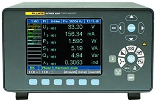 Image of Fluke Norma 4000 3 Phase High Precision Power Analyzer with PP54 Channel, IEEE488 and Ethernet interface, PI1 Process Interface, 0.1% Accuracy, 0.3V to 1000V, 10 A Current Range