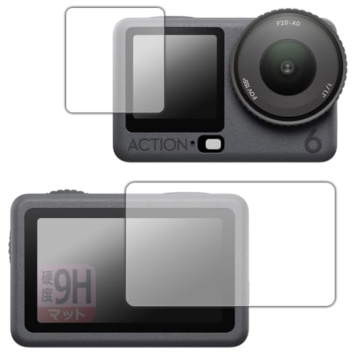 PDA�H�[ DJI Osmo Action 6 �Ή� 9H���d�x[���˒ጸ] �ی� �t�B���� [���C���p/�T�u�p] ���{��